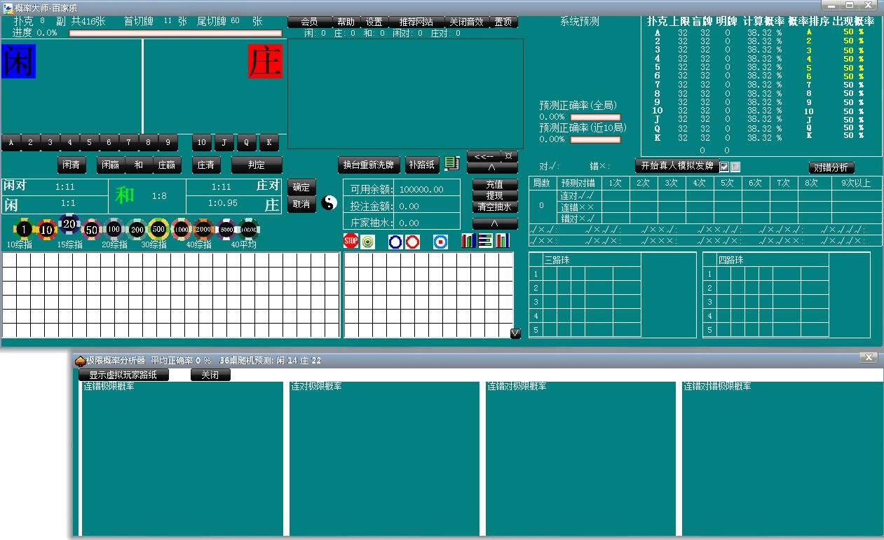 概率大师-概率分析预测系统